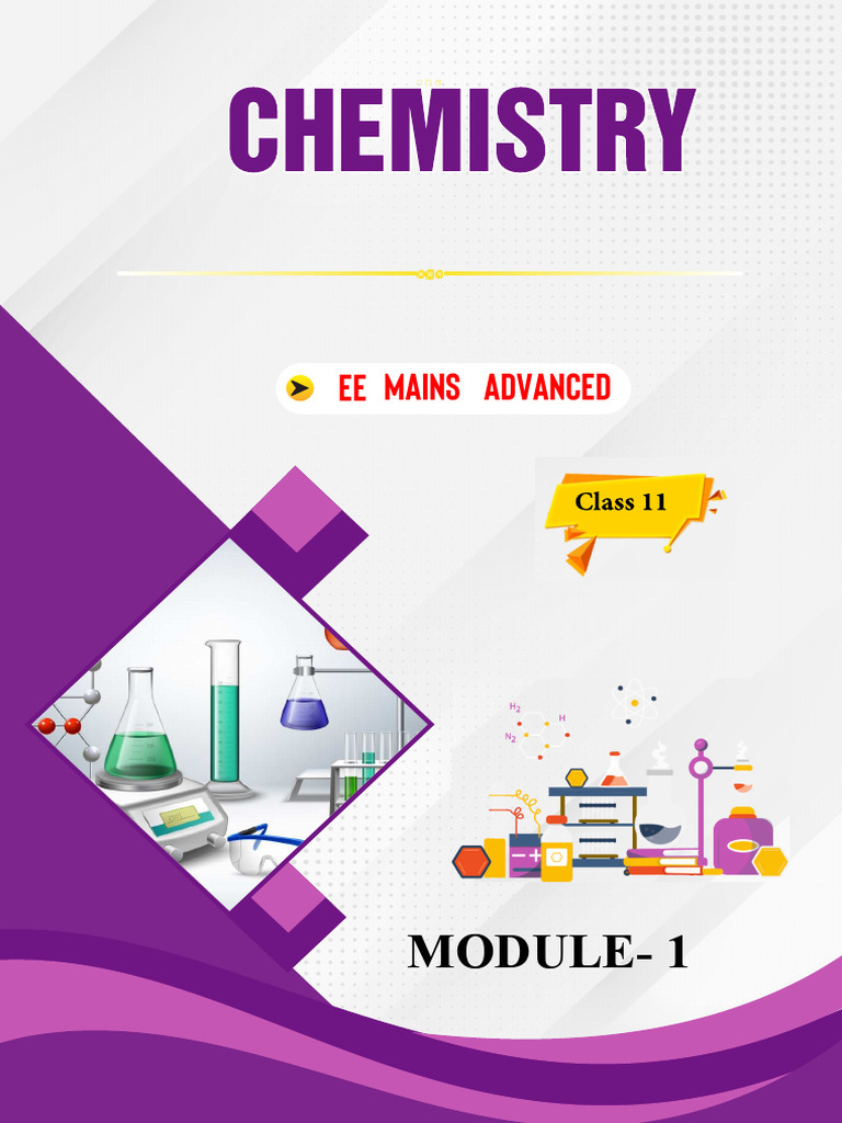 JEE Class 11 Chemistry Module 1 PDF | PDF