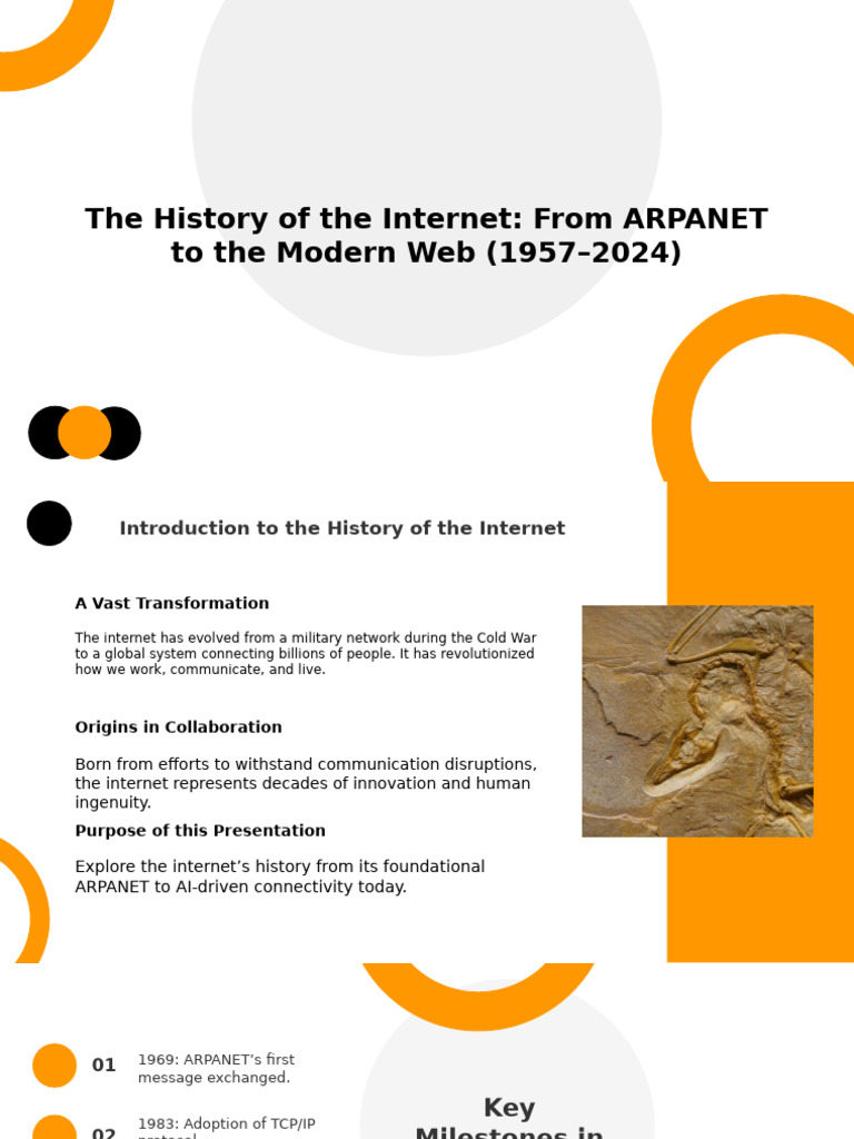 History of The Internet (1957-2024) | PDF | Internet | Internet ...