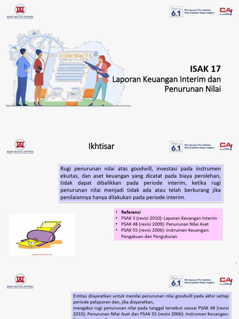Rugi Penurunan Nilai pada Periode Interim | PDF