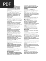 Office Incharge Responsibilities Overview | PDF