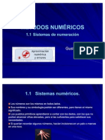 1.1 Sistemas de numeracion