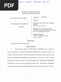 Fernandes Anderson Indictment