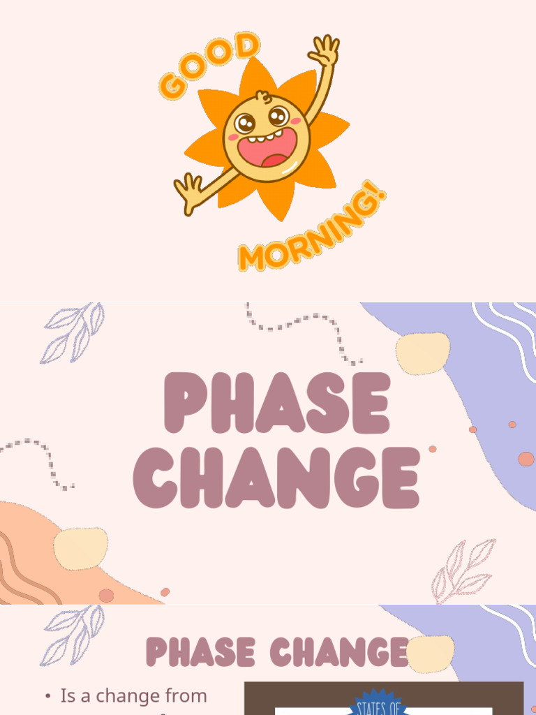 Understanding Phase Changes in Matter | PDF