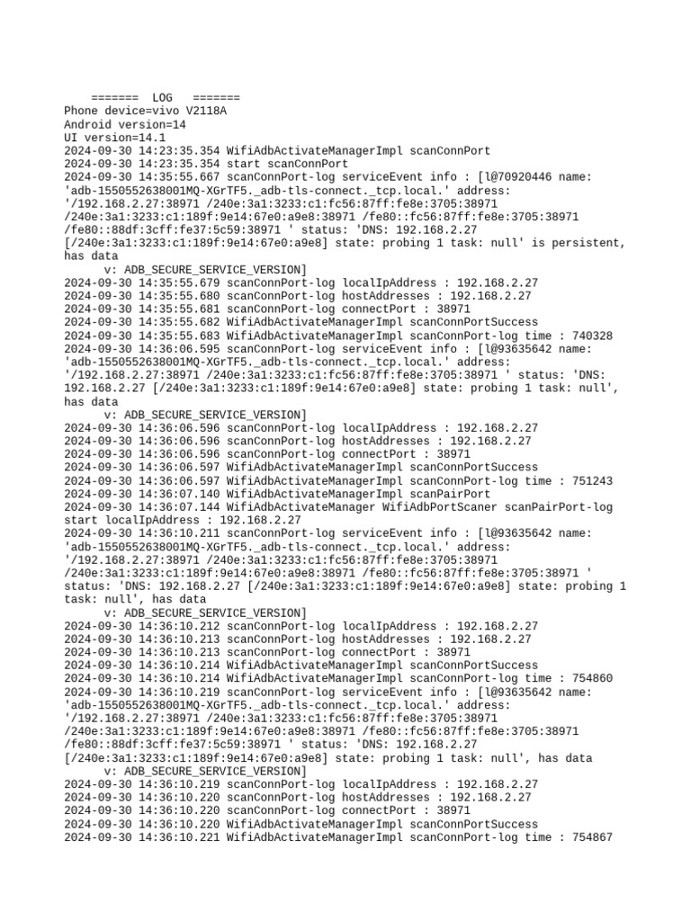 Wifi a Db Active Log | PDF | Internet Architecture | Computer Networking