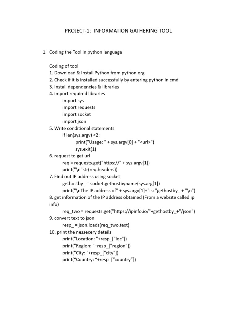 Project 1 | PDF