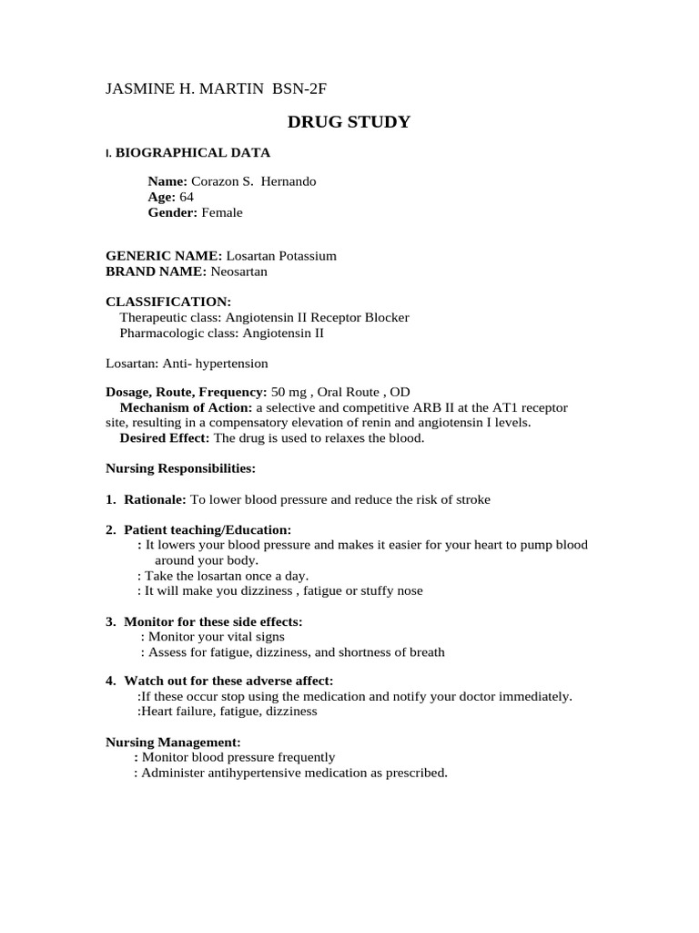 Drug History | PDF