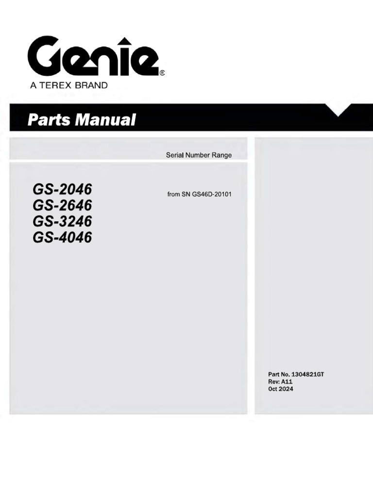 GS2646 - Parts Manual | PDF