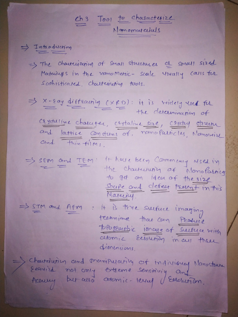 Chapter 3 Notes | PDF