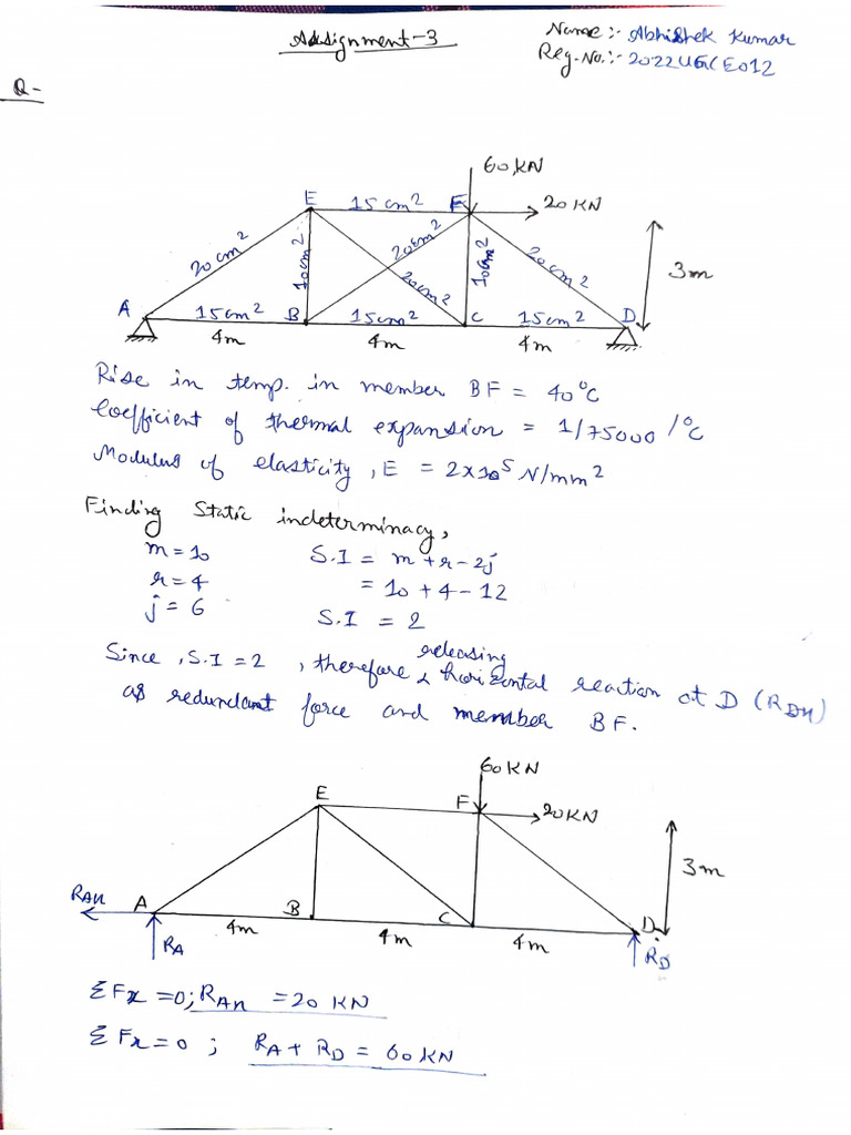 Structure Assignment 3 | PDF