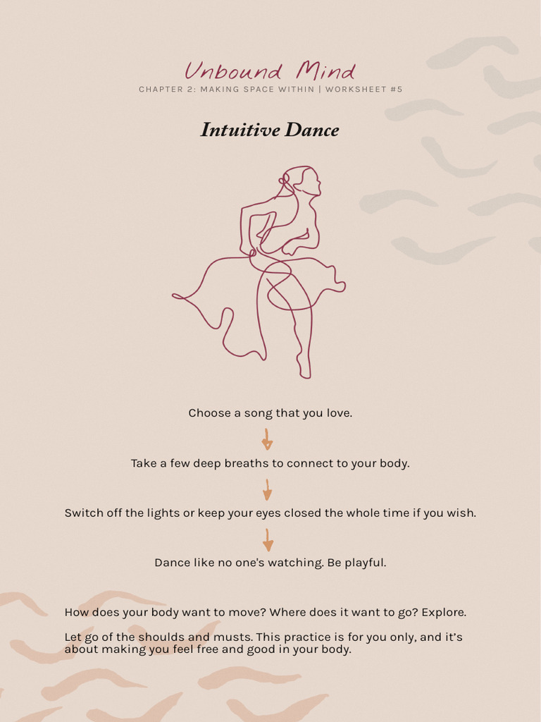Intuitive Dance Worksheet Guide | PDF