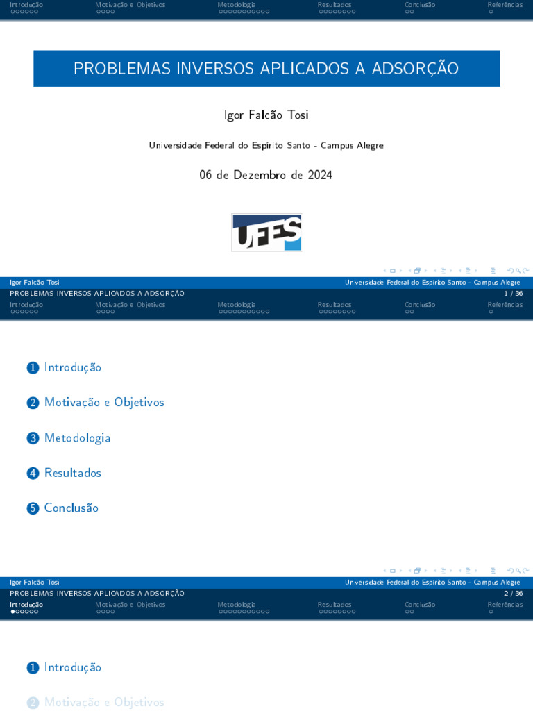 Problemas Inversos em Adsorção | PDF | Adsorção
