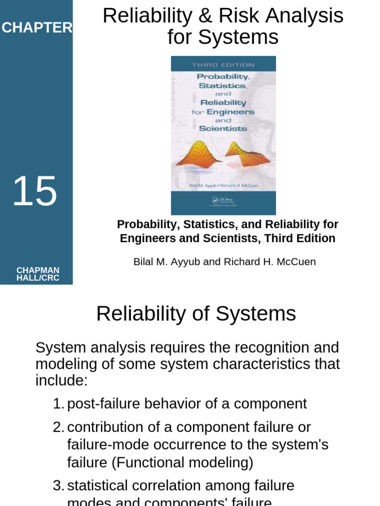 ch15 | PDF | Reliability Engineering | Applied Mathematics