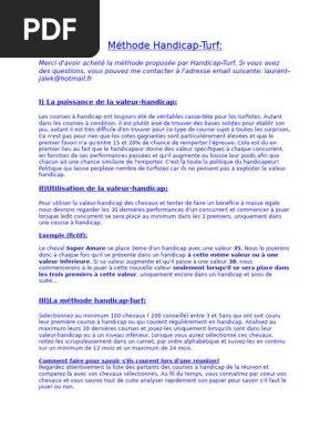 Méthode Du Graphique Principal - Système De Courses De Chevaux - Larry Susi (PDF Sur CD)