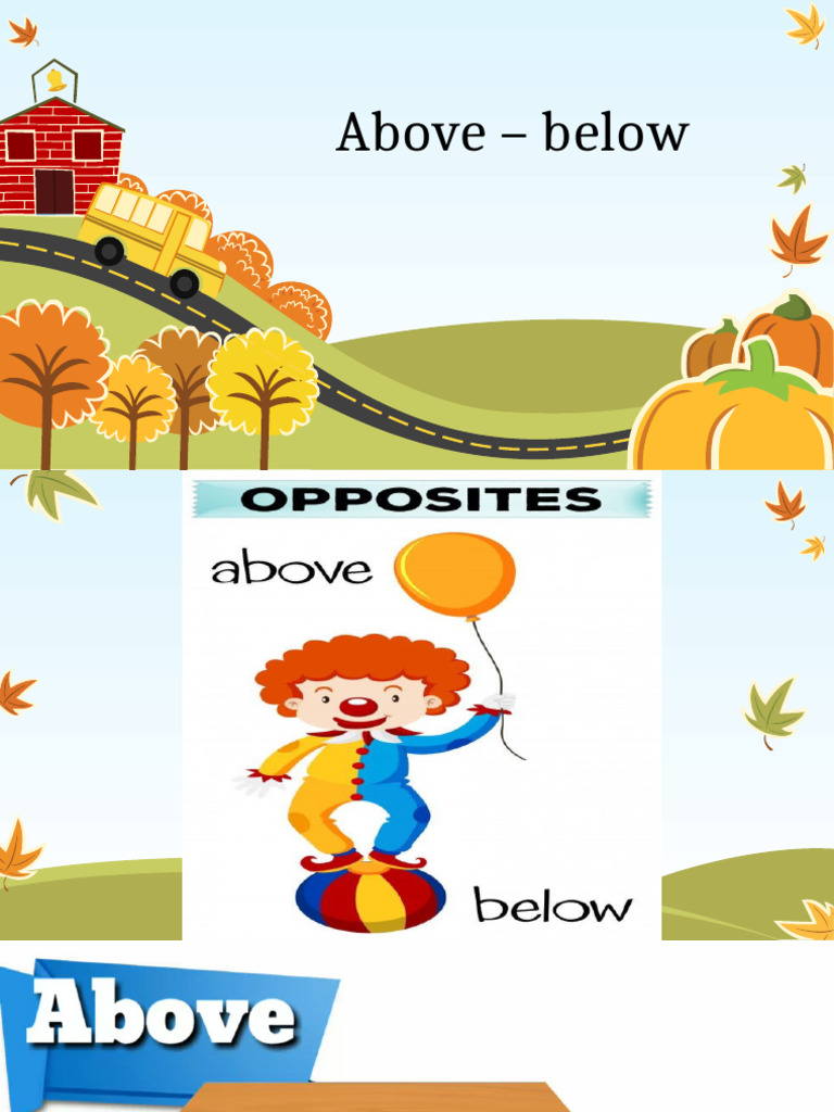 Above - Below | PDF