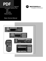 Basic Service Manual - Astro Spectra Plus