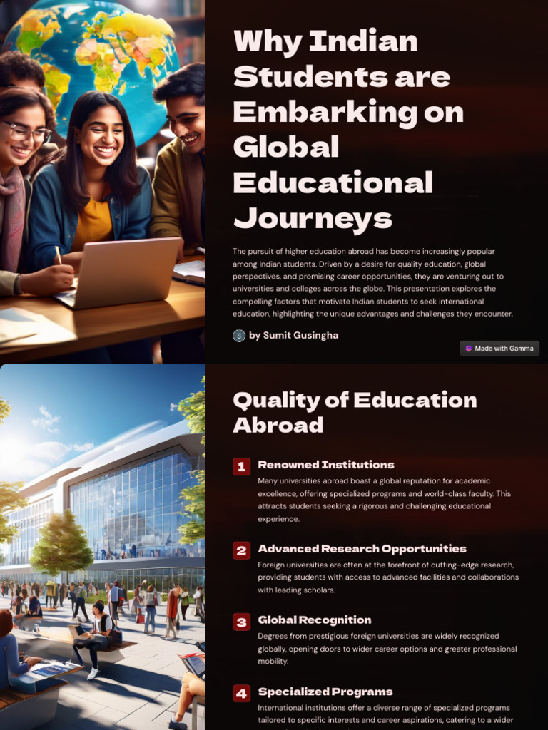 Why Indian Students Are Embarking On Global Educational Journeys PDF