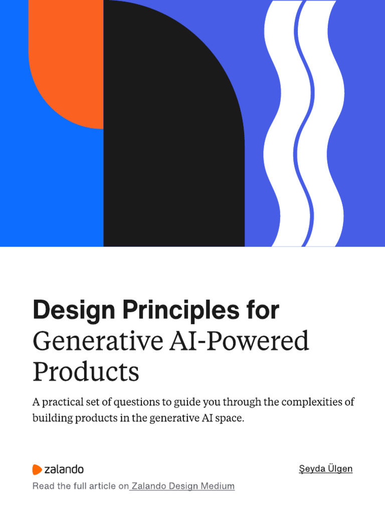 Design Principles For Generative AI-Powered Products | PDF | Artificial ...