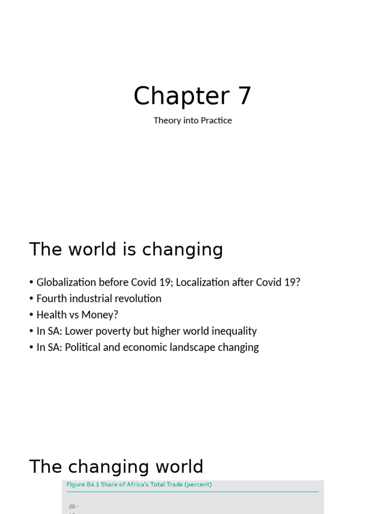 Chapter 7 Part 1 Theory To Practice | PDF