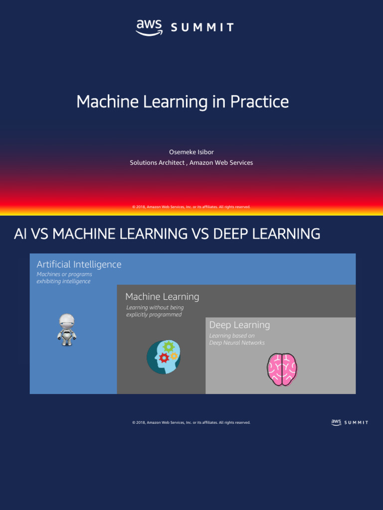 Machine Learning in Practice 1111656172 180813160029 | PDF | Amazon Web ...