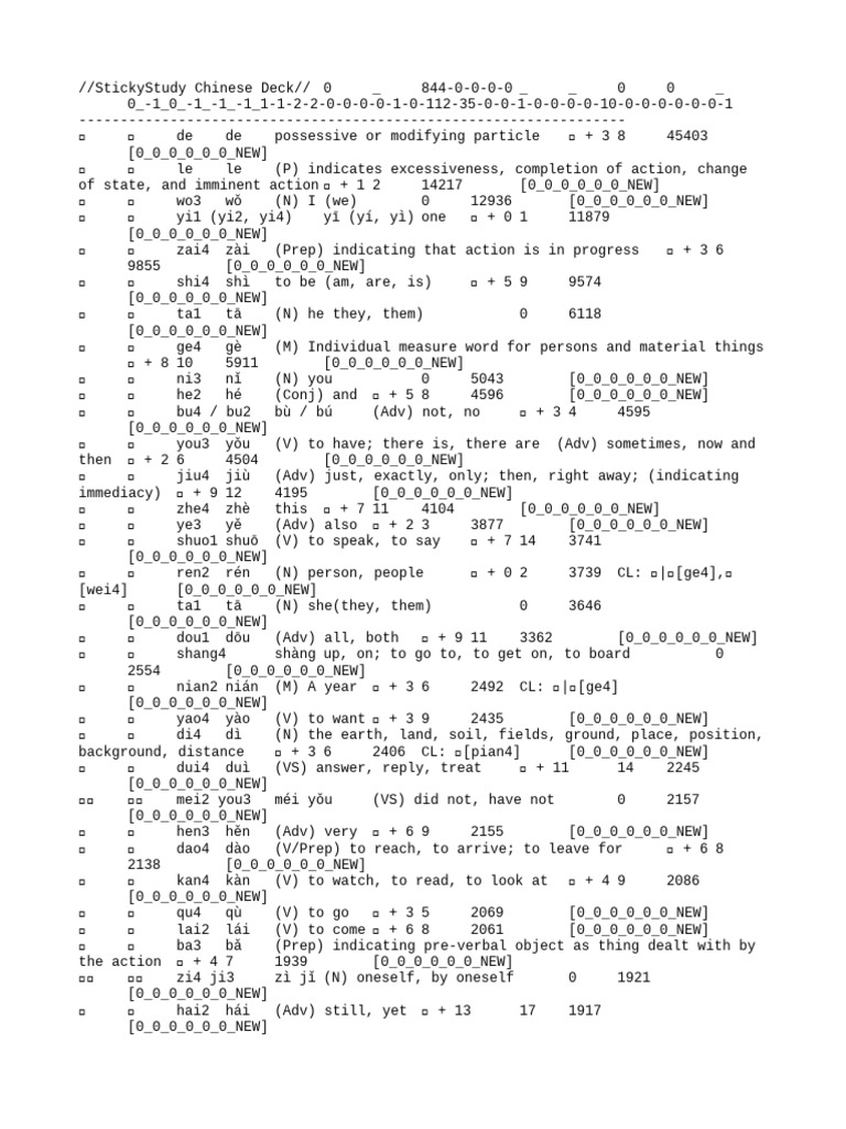Tocfl l1 Basic | PDF