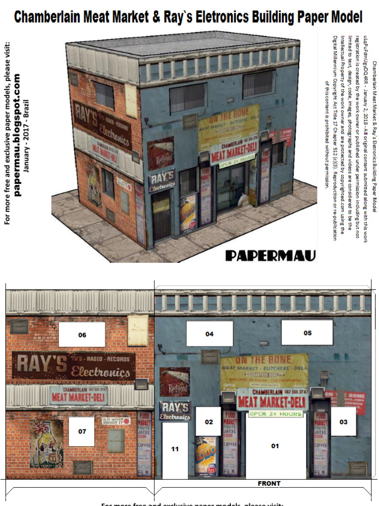 Market Paper Model by Papermau - 2018 - 2021 | PDF