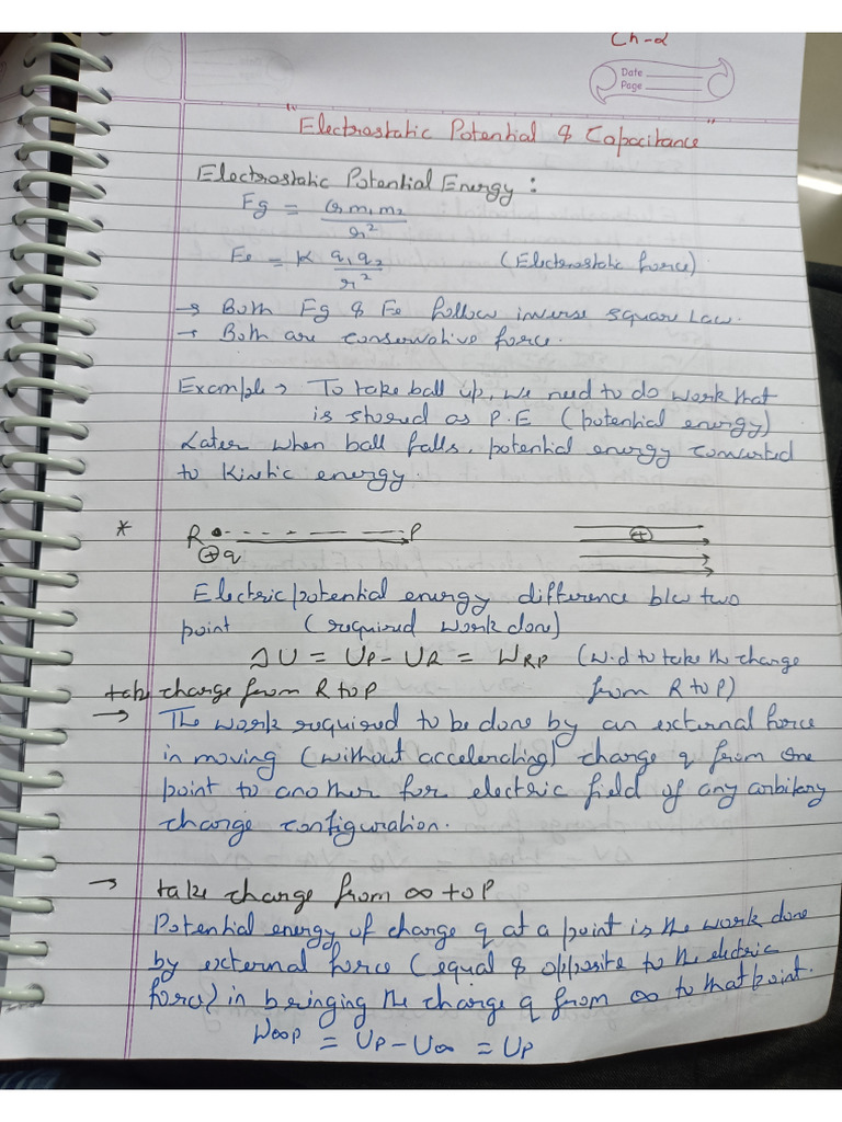 CH 2 Physics Notes | PDF