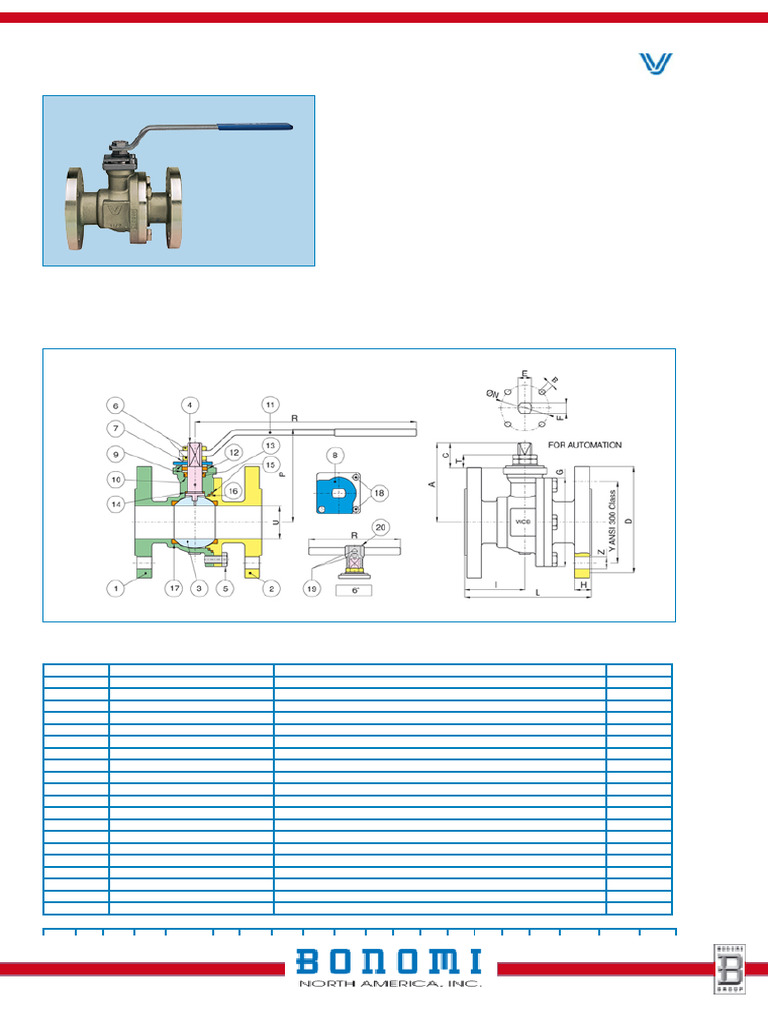 Art.761031 Ansi300 Sil3 Fire Safe | PDF | Washer (Hardware) | Valve