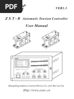 Tài liệu về bộ chỉnh lực căng của hãng ZXtec dòng ZXT-B