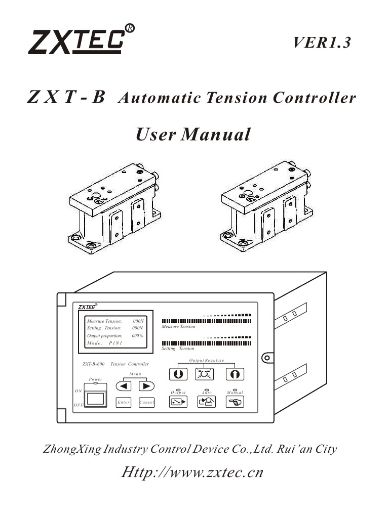 Zxtec Tension Controller | PDF | Switch | Manual Transmission