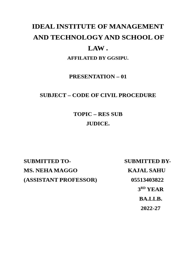 CPC PPT | PDF | Lawsuit | Political Law