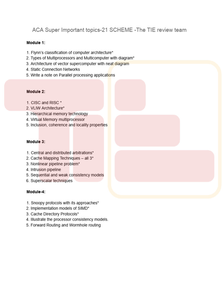 Key Topics in Computer Architecture | PDF