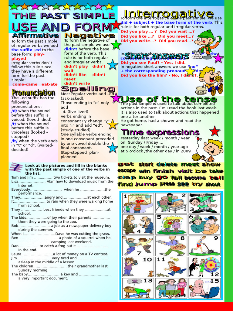 eslprintables201031523940831670855 | PDF | Verb | Linguistic Morphology