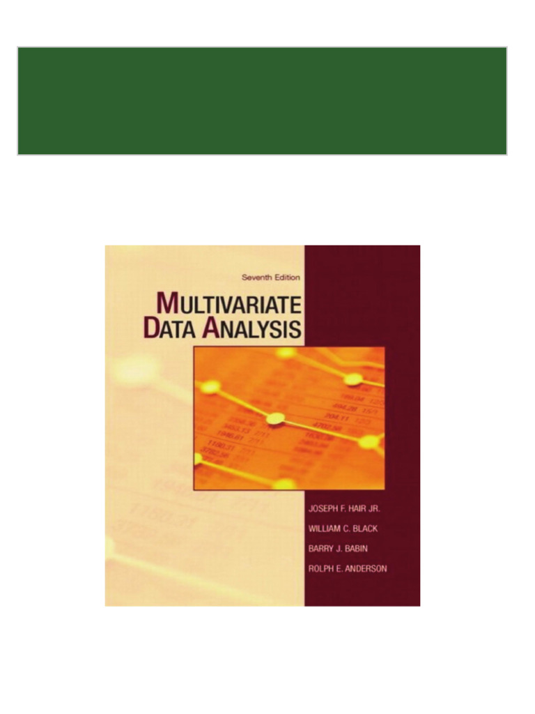 Download full multivariate data analysis 7th edition pdf all chapters pdf