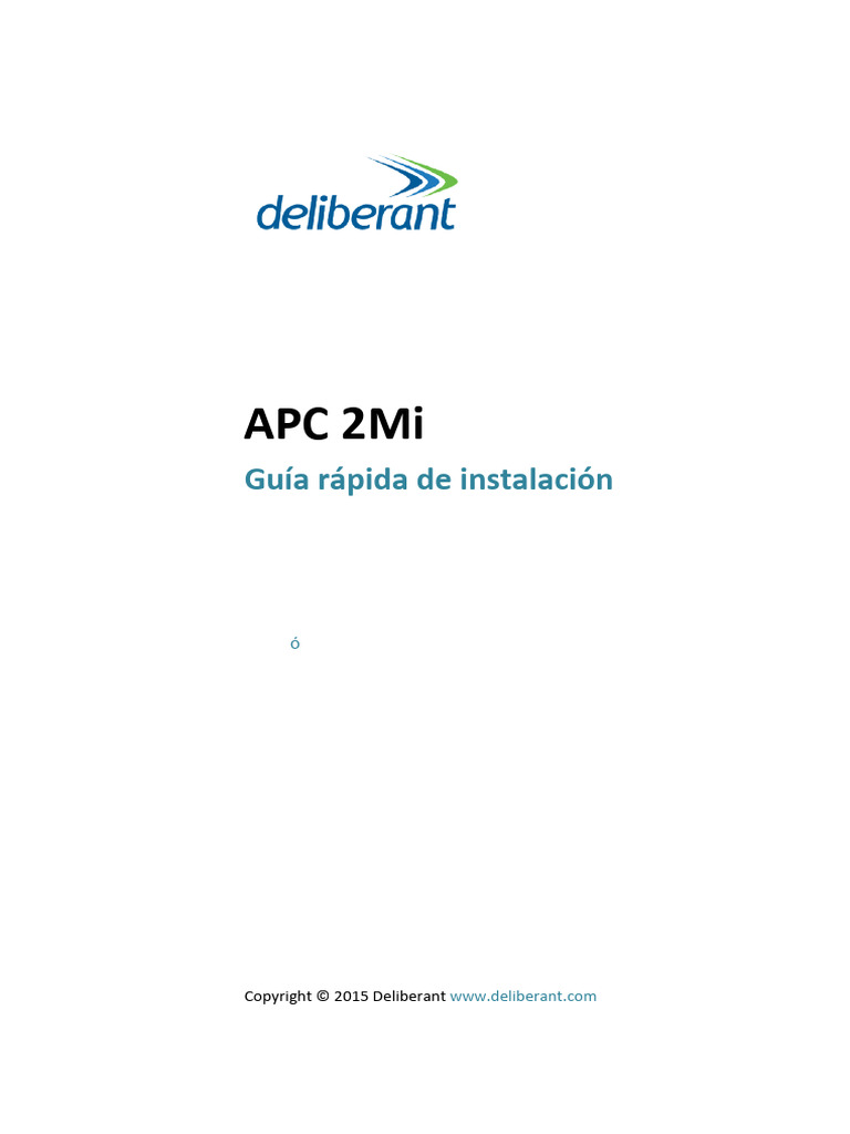 APC-2Mi - QIG - Spanish 18052015 - Ligowave | PDF | Informática ...