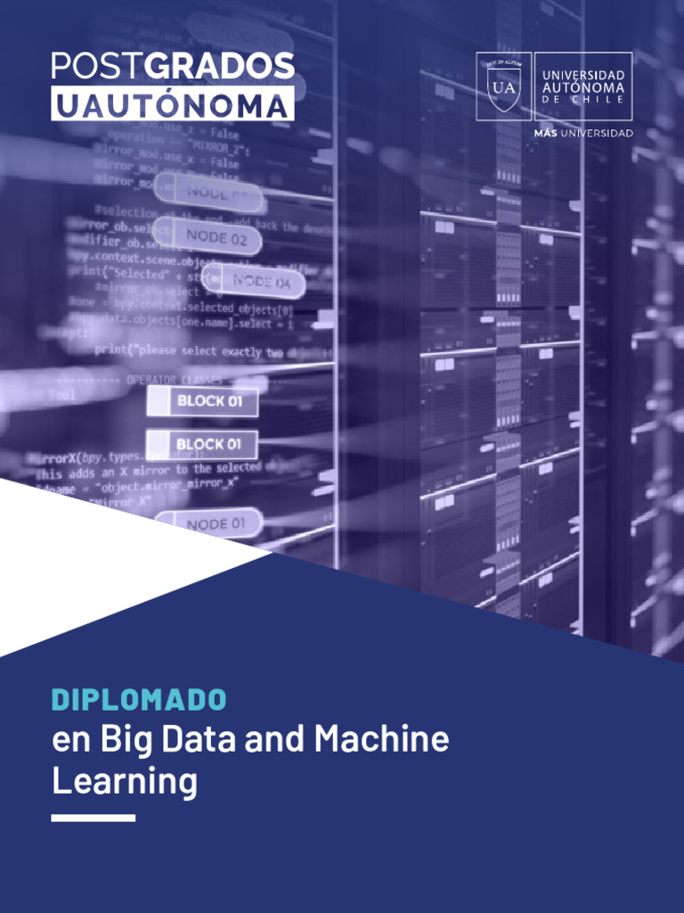 Diplomado en Big Data y Machine Learning | PDF | Aprendizaje automático ...