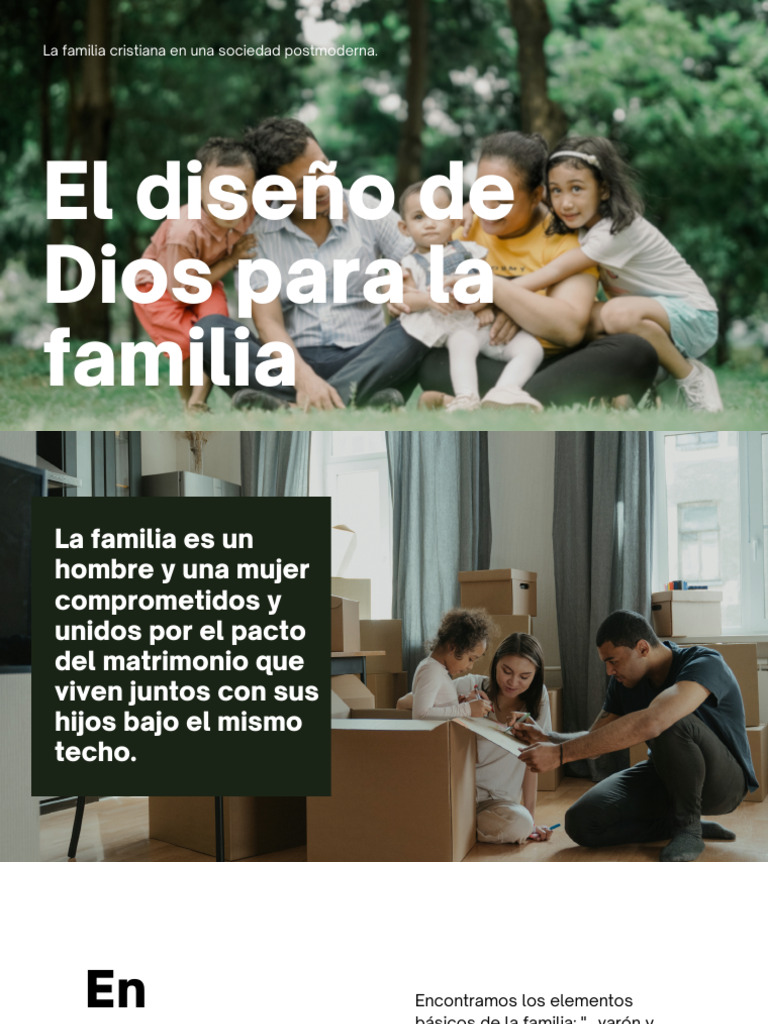 El Diseño De Dios Para La Familia Pdf