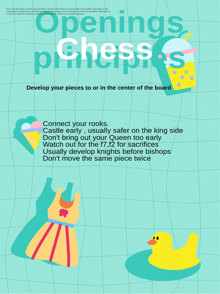 Essential Chess Opening Principles | PDF