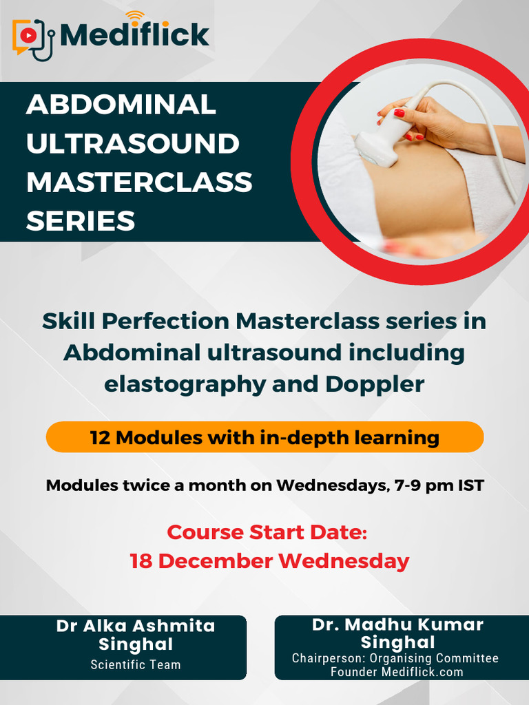 Abdominal Ultrasound Masterclass Series | PDF | Medical Ultrasound | Uterus
