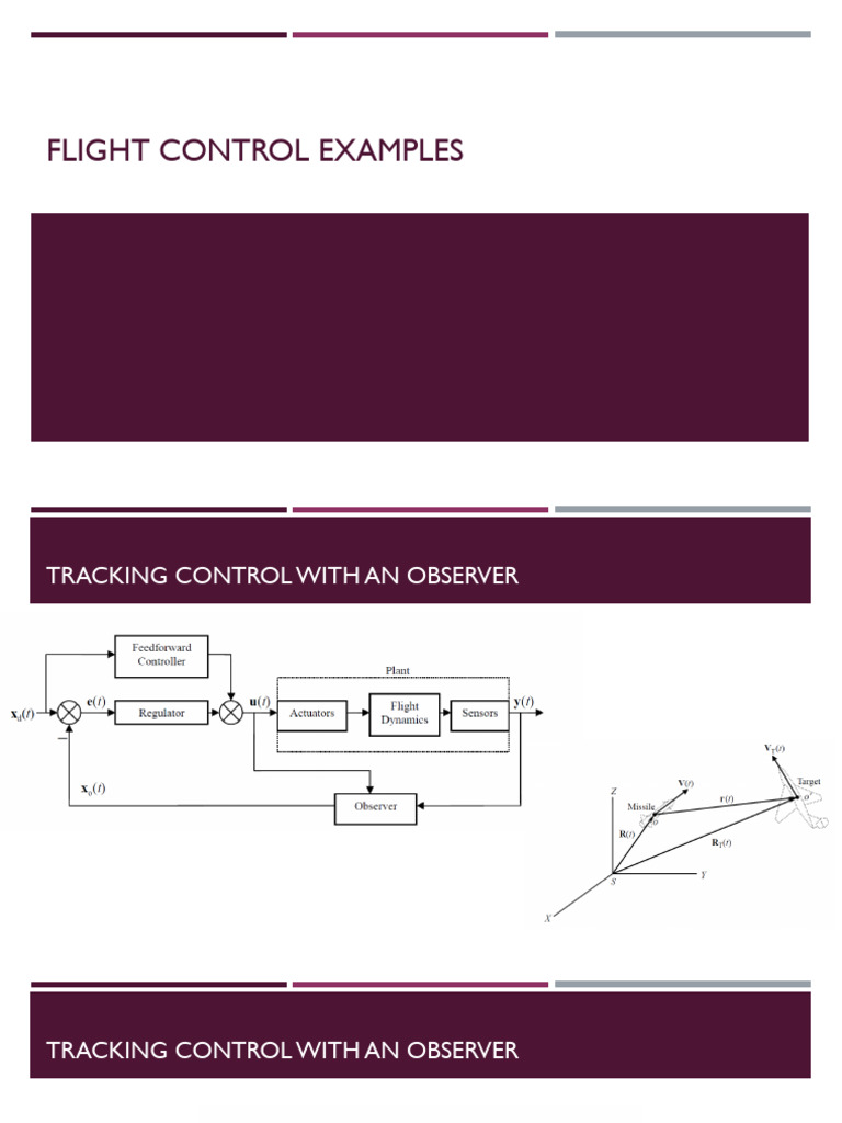 Flight Control System Examples and Analysis | PDF | Applied Mathematics ...