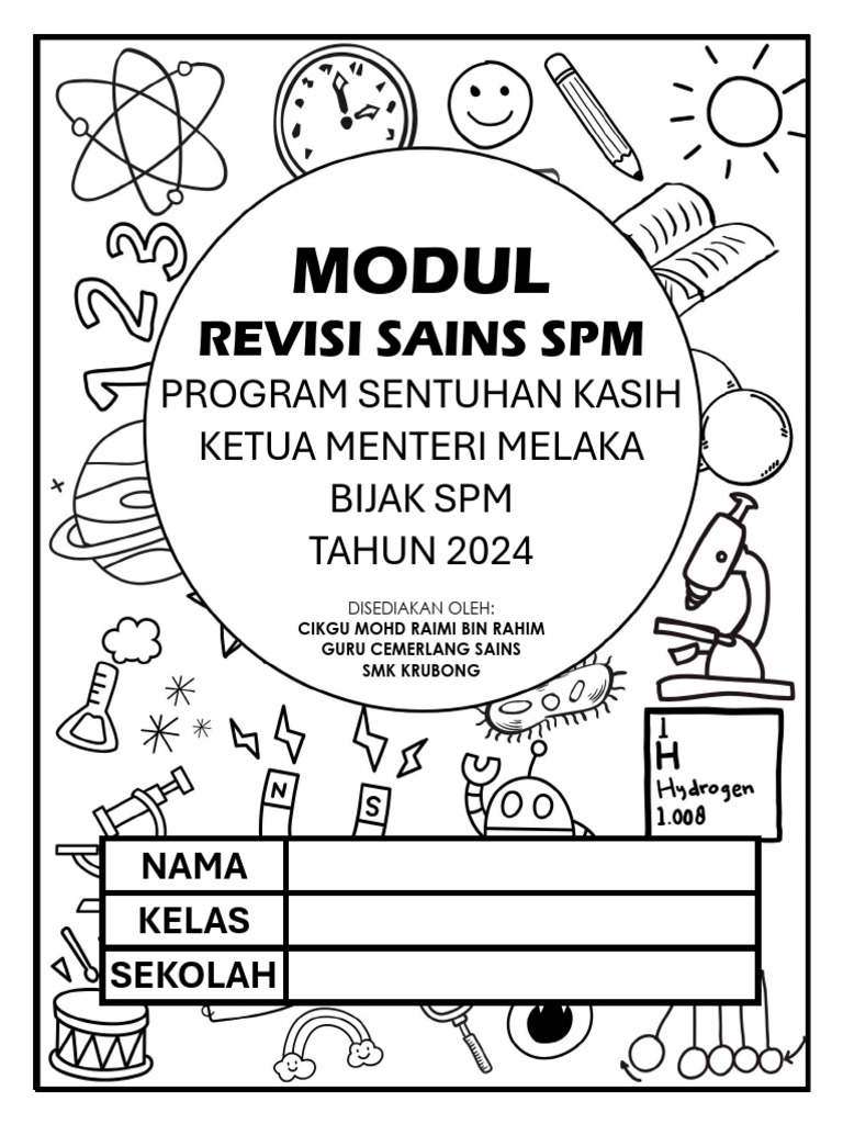 Modul Revisi Sains SPM 2024 Melaka | PDF