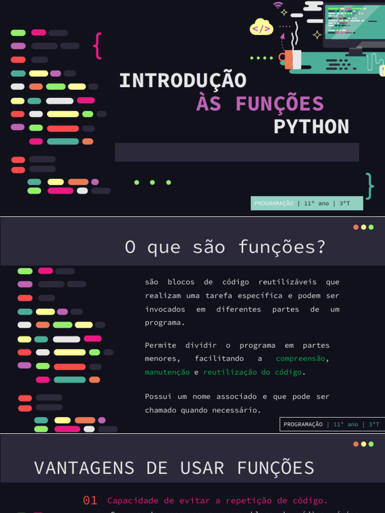 Xybsxj Introducao A Funcao Python | PDF | Python (linguagem de ...