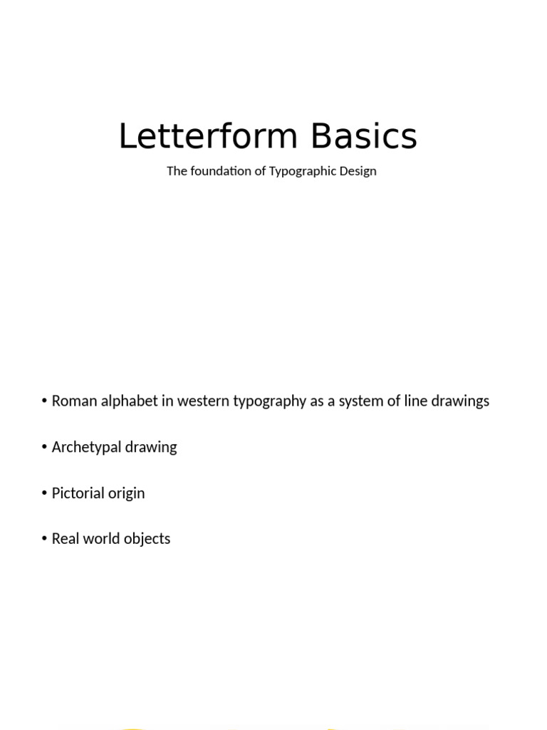 Letterform Basics | PDF | Serif | Typefaces