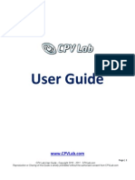 Cpvlab User Guide