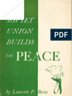 Η Σοβιετική Ένωση χτίζει για την Ειρήνη - Λαβρέντι Μπέρια - 1951 (Αγγλικά)