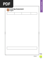 Cambridge A1 Movers Practice Tests | PDF | Learning