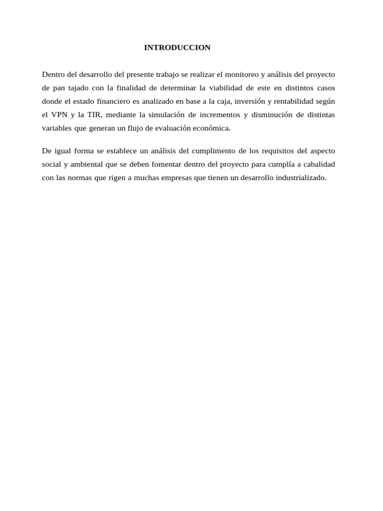 Componente practico pdf an lisis de sensibilidad inflaci n