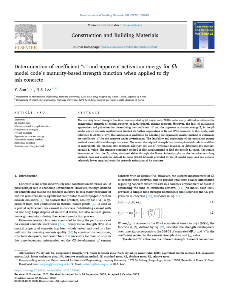 S Value | PDF | Concrete | Reaction Rate
