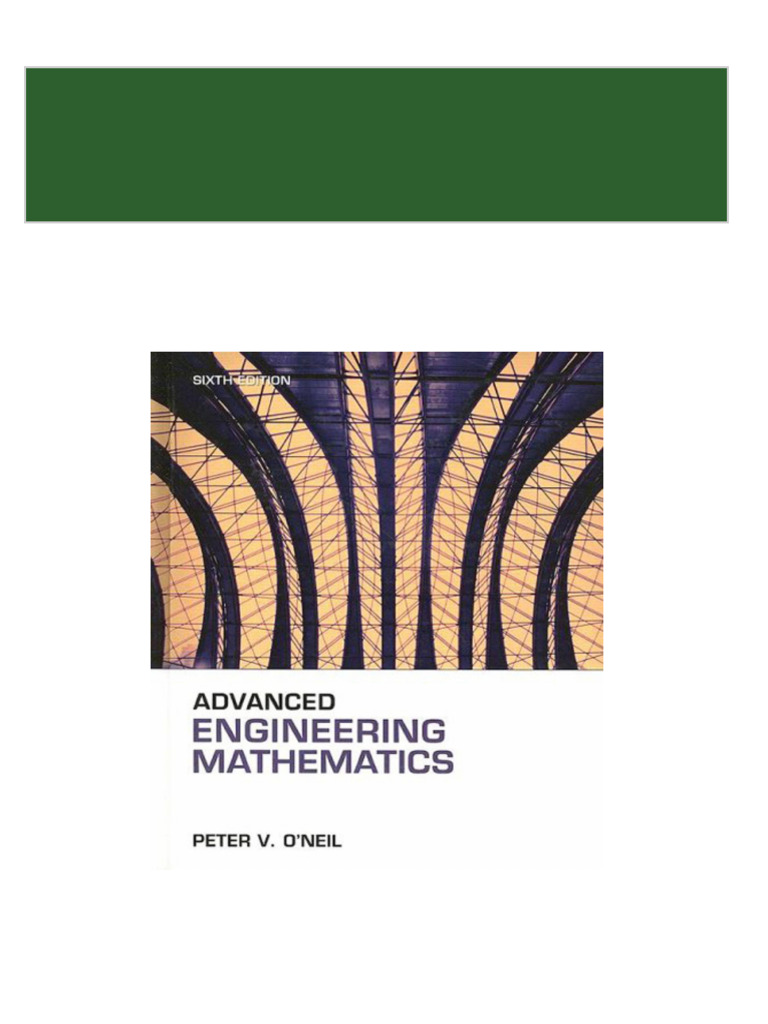 Instant download advanced engineering mathematics pdf all chapters