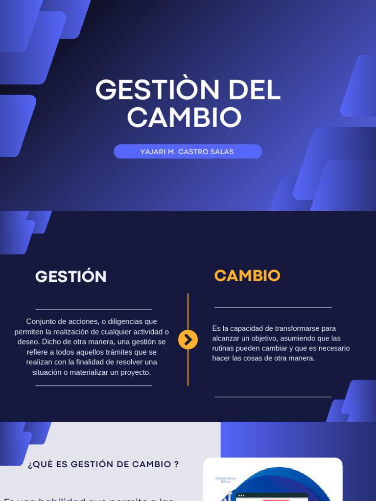 Habilidades Clave en Gestión del Cambio | PDF | Business | Liderazgo