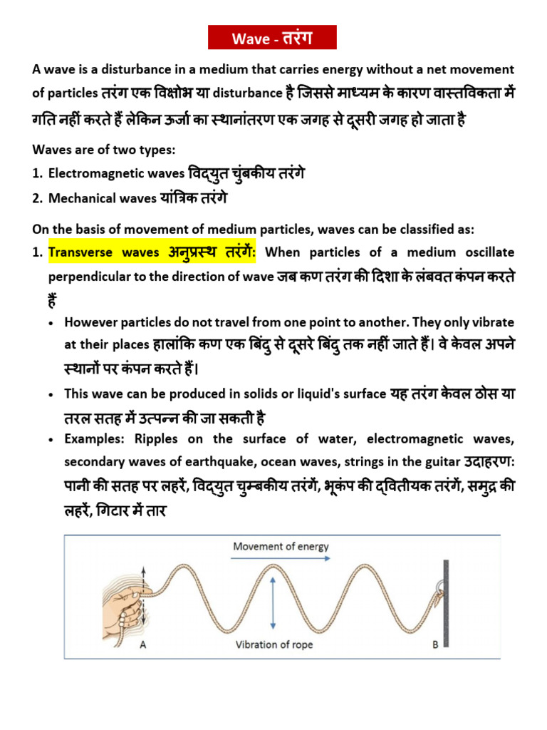 Wave and light pdf